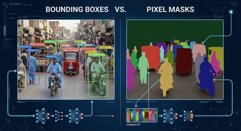 Image divided into patches for vision transformer processing